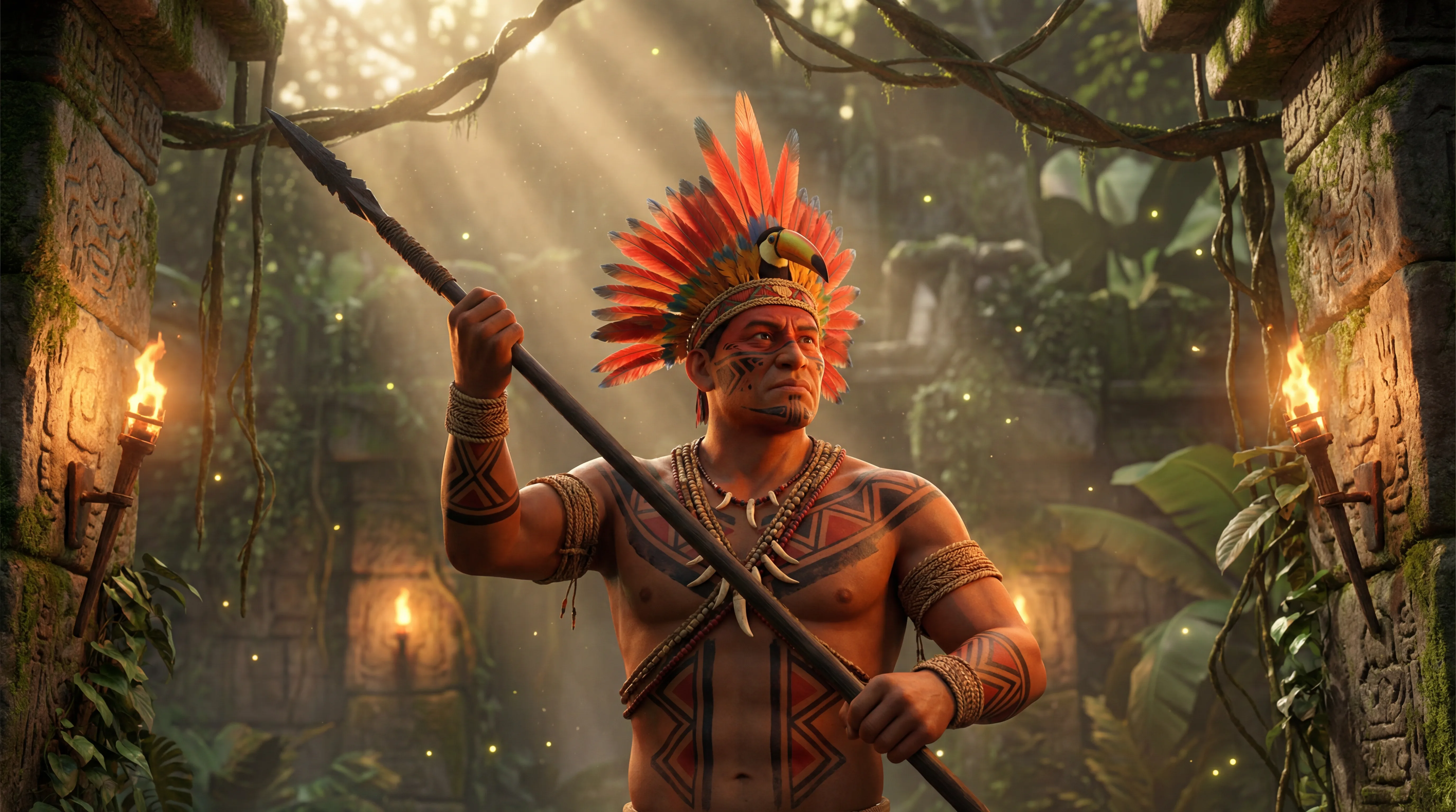 Animación 3D Amazónica